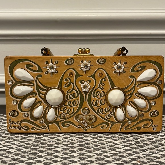Enid Collins Bags Vintage Enid Collins Box Bag Poshmark